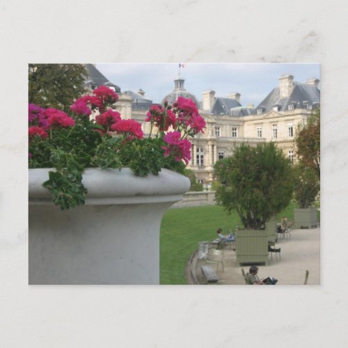 Jardin du Luxembourg Postcard