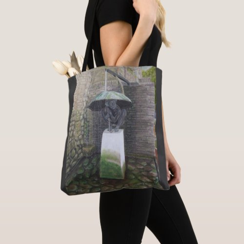 Jardin du Tripot Honfleur Normandy France Tote Bag