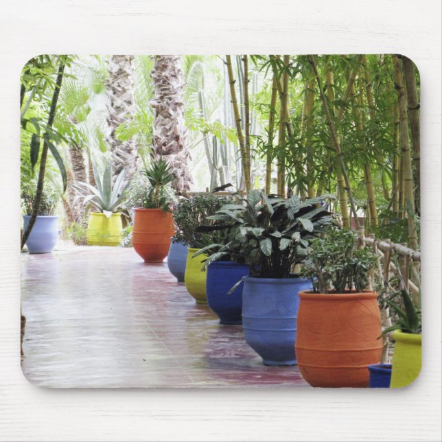 Jardin Majorelle, Majorelle Garden, now a public Mouse Pad (Front)