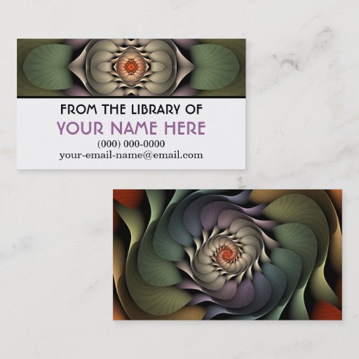 Customizable Jardinere Personalized Media Card Business Cards