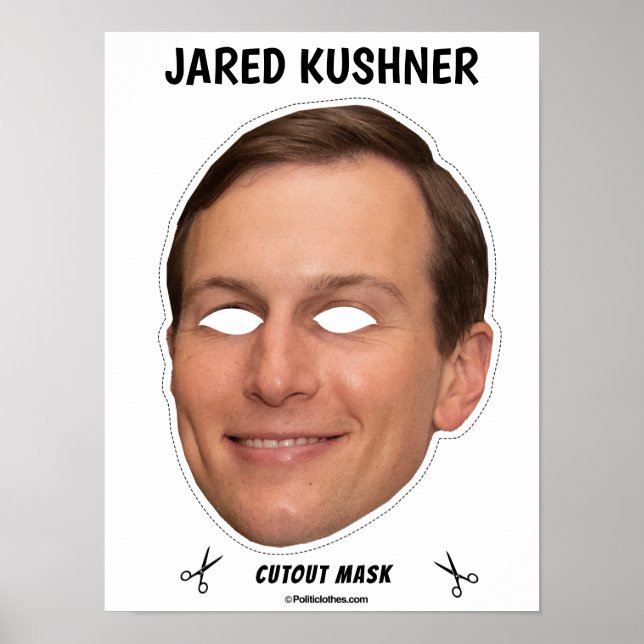 JARED KUSHNER Halloween Mask Poster (Front)