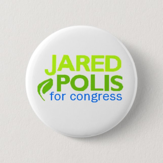 Jared Polis Button (Front)