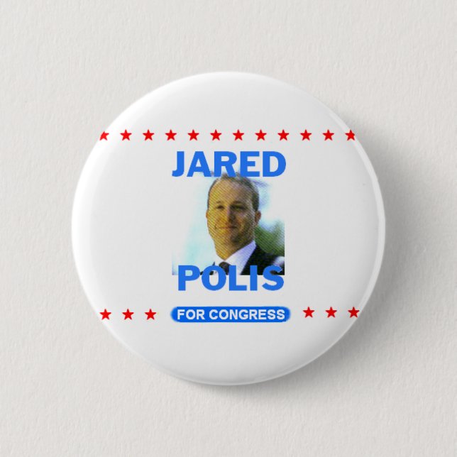 Jared Polis Button (Front)