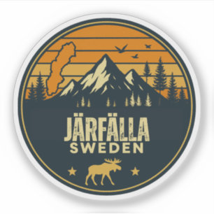 Järfälla, Sweden Sverige Sticker