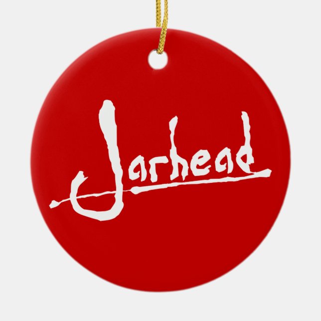 JARHEAD CERAMIC ORNAMENT (Front)