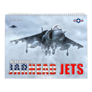 JARHEAD JETS - AV-8B Harrier II Calendar
