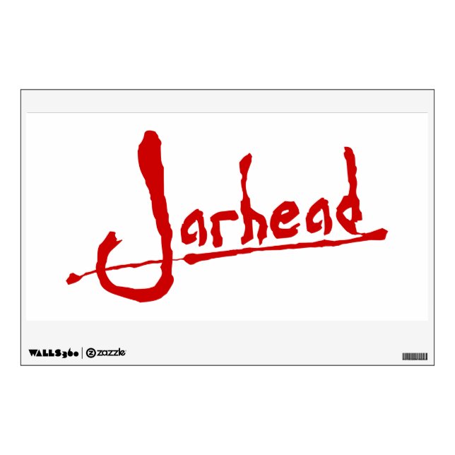 JARHEAD WALL DECAL (Front)