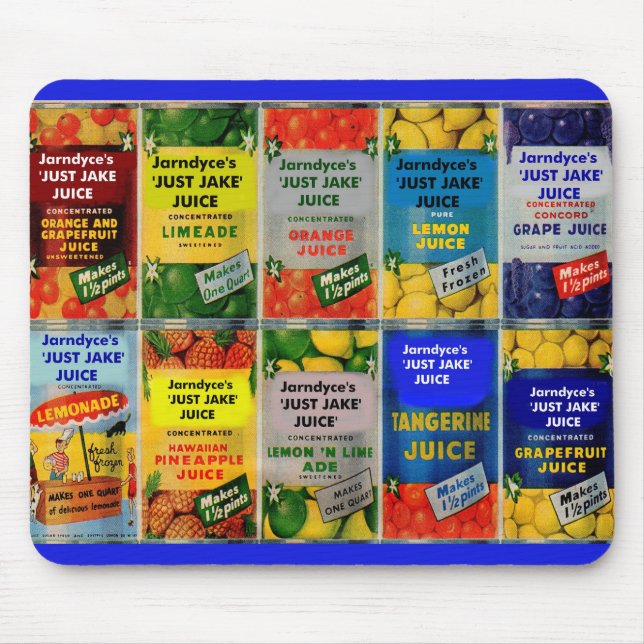 Jarndyce's 'Just Jake' juices Mouse Pad (Front)