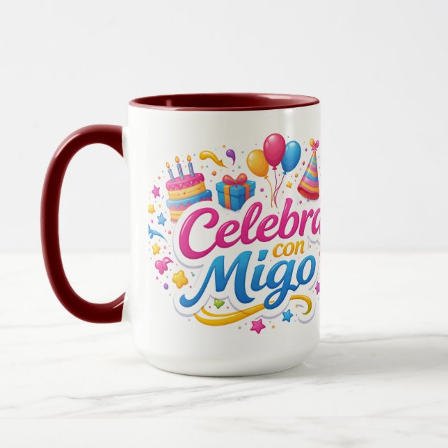 Jarra Personalizada con Diseño de Personaliza y Ce Mug (Left)
