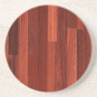 Jarrah Dark Reddish Wood Floor Coaster