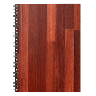 Jarrah Dark Reddish Wood Floor Notebook