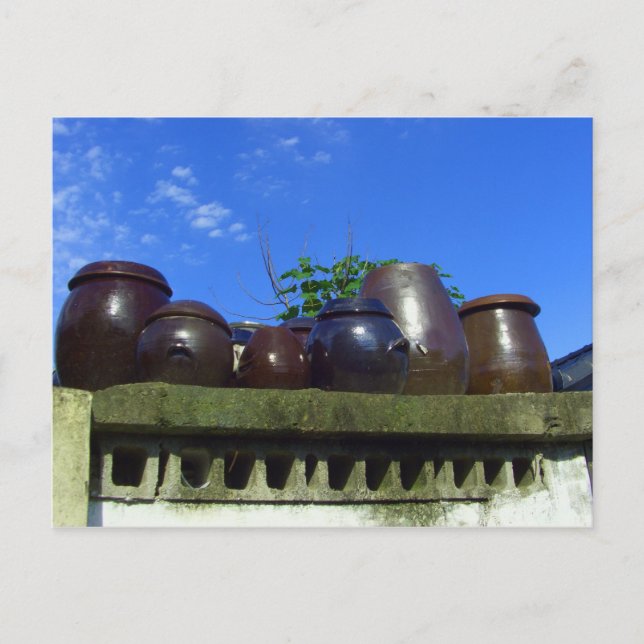 Jars in Waegwan, South Korea Postcard (Front)
