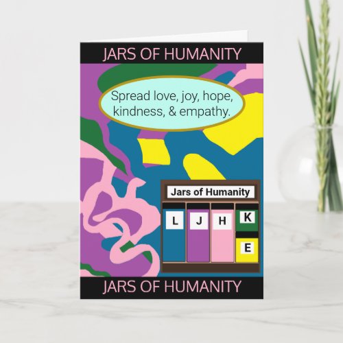 Jars of Humanity Card