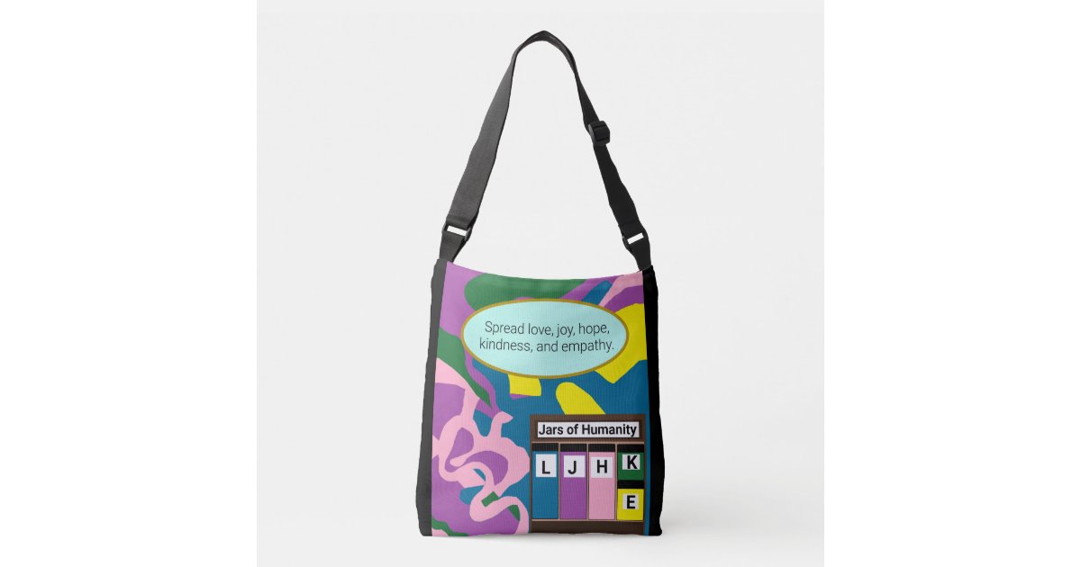 Spread Love Canvas Tote Bag