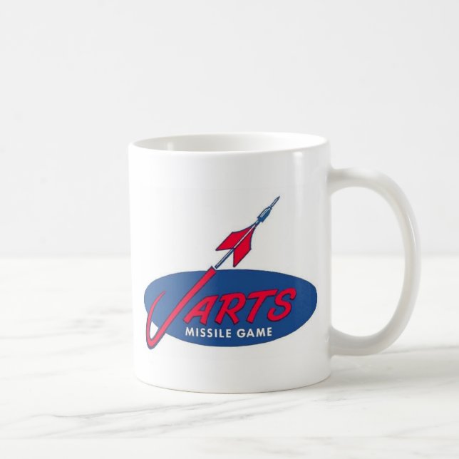 Jarts Lawn Darts Coffee Mug (Right)