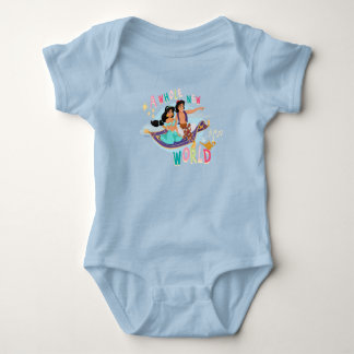 Jasmine & Aladdin Carpet Ride | A Whole New World Baby Bodysuit