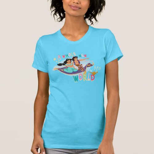 Jasmine  Aladdin Carpet Ride  A Whole New World T_Shirt