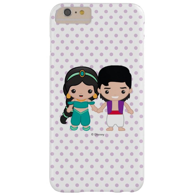 Jasmine and Aladdin Emoji Case-Mate iPhone Case (Back)