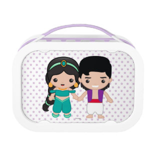Jasmine and Aladdin Emoji Lunch Box