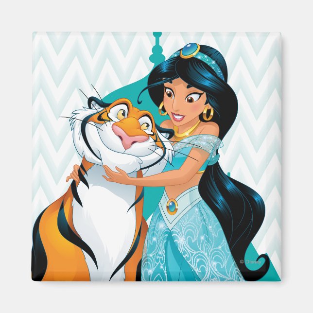 Jasmine and Rajah Magnet (Front)
