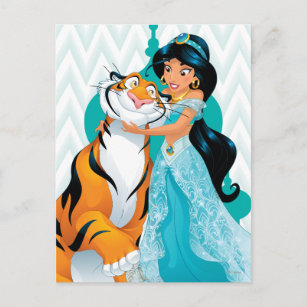 Jasmine and Rajah Postcard