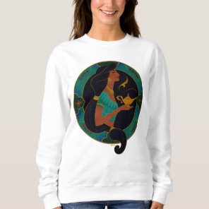 Jasmine and the Lamp Decorative Badge Sweatshirt