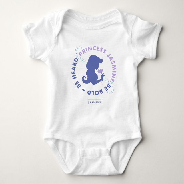 Jasmine | Be Bold & Be Heard Baby Bodysuit (Front)