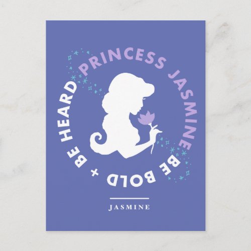 Jasmine  Be Bold  Be Heard Postcard