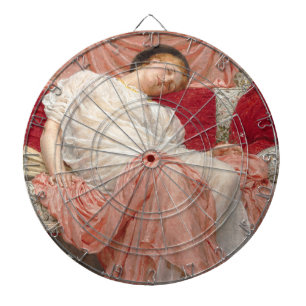 Jasmine (Beautiful Young Sleeping Woman) Dart Board