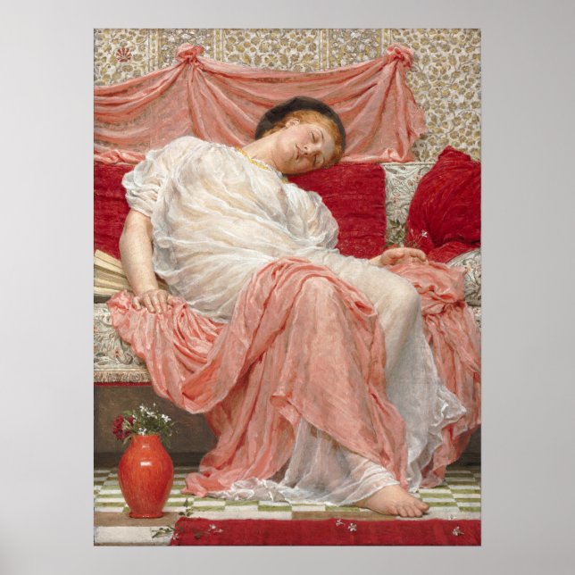 Jasmine (Beautiful Young Sleeping Woman) Poster (Front)