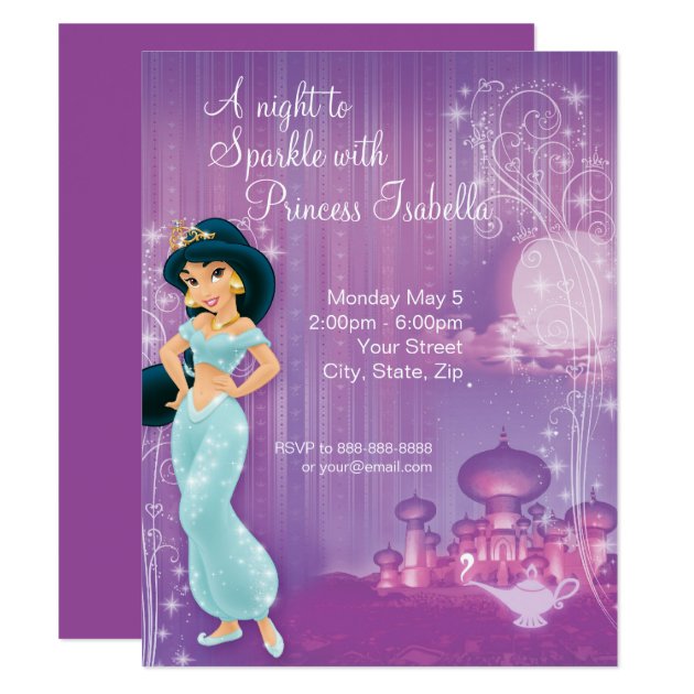 Jasmine Birthday Invitation