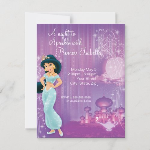 Jasmine Birthday Invitation