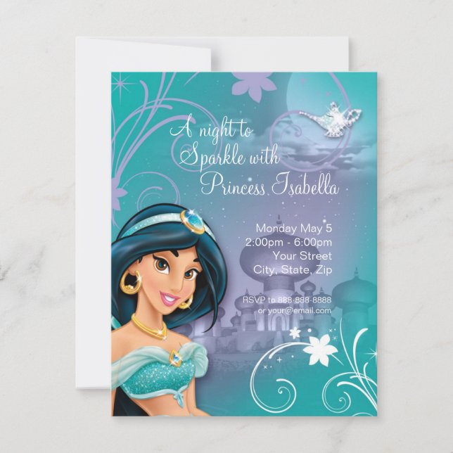 Jasmine Birthday Invitation (Front)