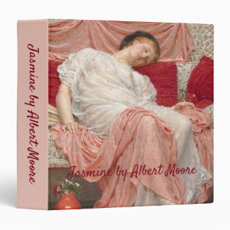 Jasmine by Albert Joseph Moore, Victorian Fine Art 3 Ring Binder