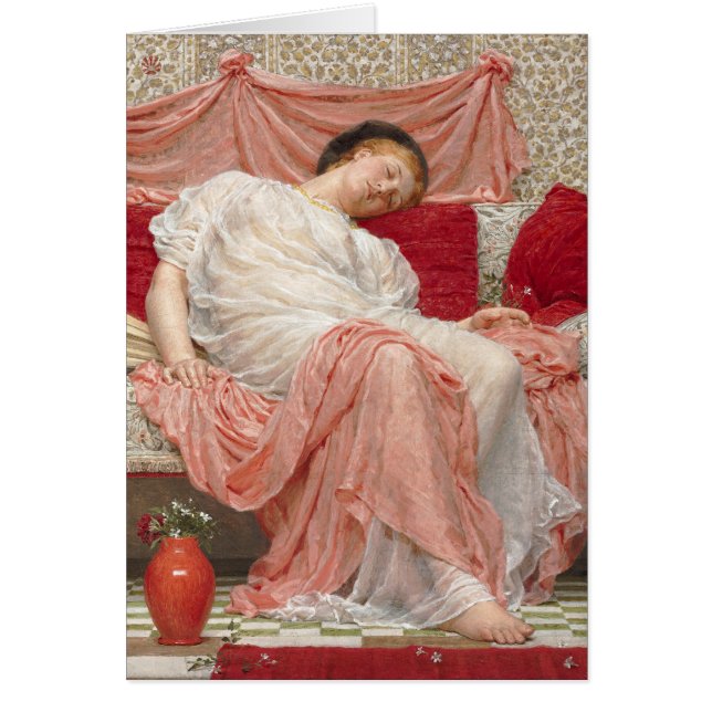 Jasmine by Albert Joseph Moore, Victorian Fine Art Cards (Front)