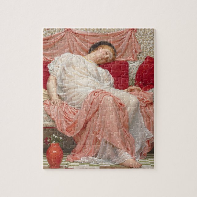 Jasmine by Albert Joseph Moore, Victorian Fine Art Jigsaw Puzzle (Vertical)