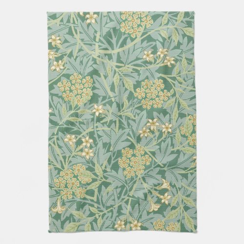 Jasmine by William Morris Kitchen Towel