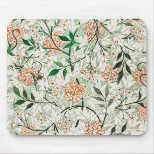 Jasmine by William Morris Mouse Pad