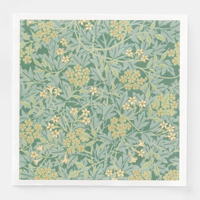 Jasmine by William Morris Paper Dinner Napkins (Front)