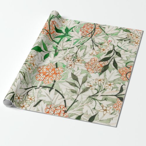 Jasmine By William Morris Wrapping Paper