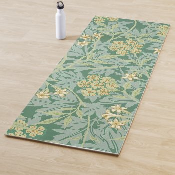 Jasmine By William Morris Yoga Mat by colorfulworld at Zazzle
