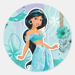 Jasmine - Courageous Classic Round Sticker