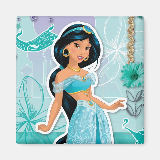 Jasmine - Courageous Magnet (Front)