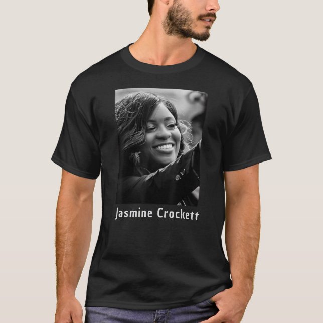 Jasmine Crockett Congresswoman T-Shirt (Front)