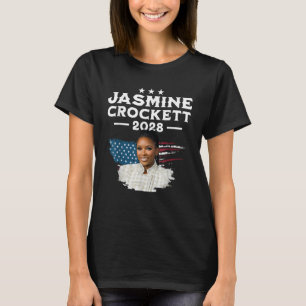 Jasmine Crockett For President 2028 - Jasmine 2028 T-Shirt