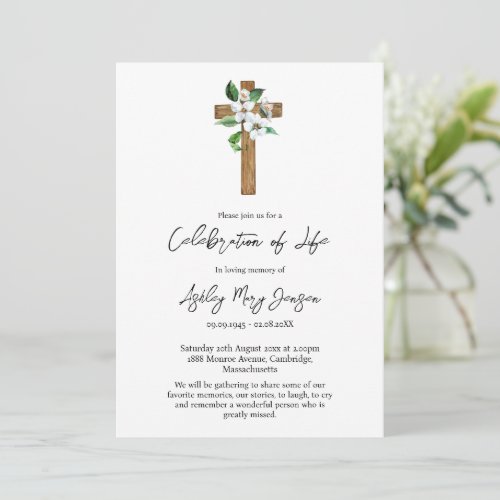 Jasmine Cross Celebration of Life Funeral