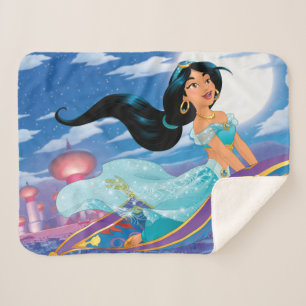 Jasmine Dream Big Sherpa Blanket