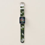 Jasmine Flowers Tropical Floral Botanical Apple Watch Band