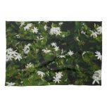 Jasmine Flowers Tropical Floral Botanical Towel