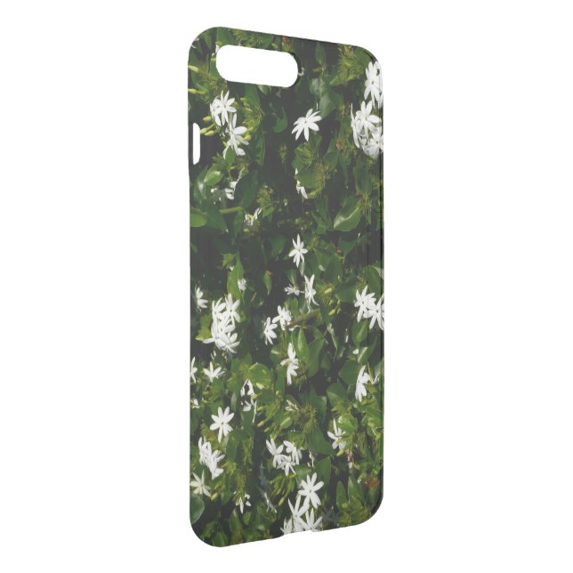 Jasmine Flowers Tropical Floral Botanical Uncommon iPhone Case (Back/Right)